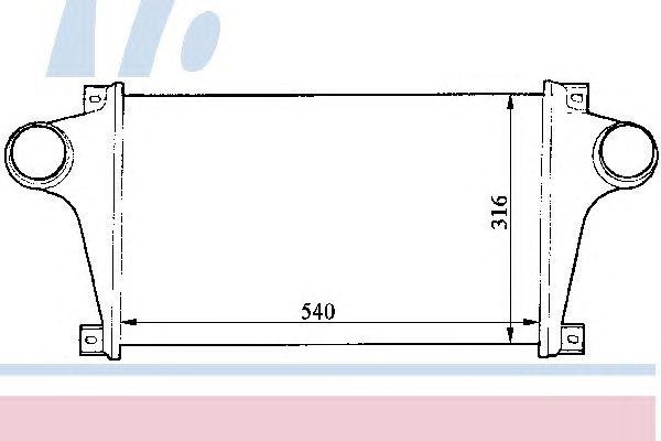 Интеркулер 96943 NISSENS