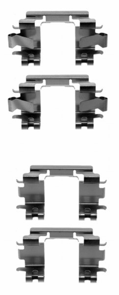 Комплектующие, колодки дискового тормоза MBA1257 MINTEX