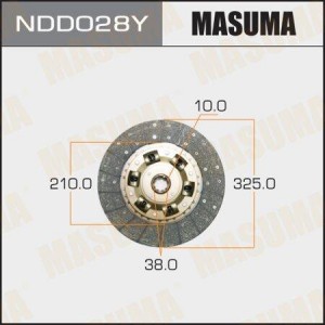 Диск сцепления NDD028Y MASUMA