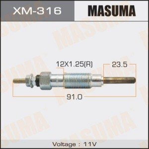 Свеча накаливания XM-316 MASUMA