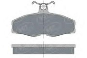 Комплект тормозных колодок, диско SP225 SCT