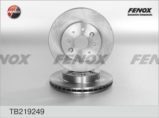 Диск тормозной TB219249 FENOX