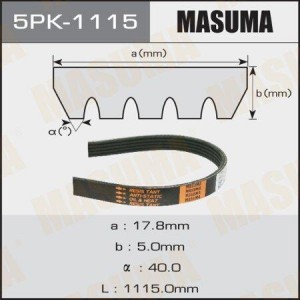 Ремень приводной 5PK-1115 MASUMA