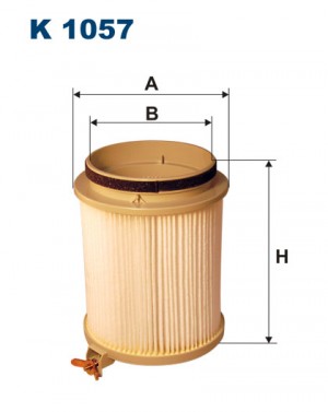 Фильтр салона K1057 FILTRON