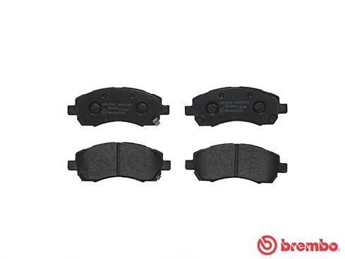 Комплект тормозных колодок, диско P78009 BREMBO