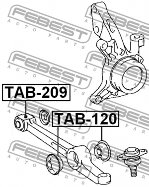 Сайлентблок TAB-120 FEBEST