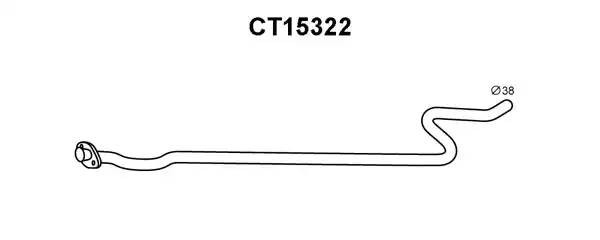 Выпускной трубопровод CT15322 VENEPORTE