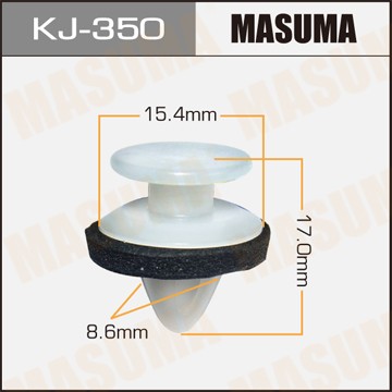 Клипса крепежная KJ350 MASUMA