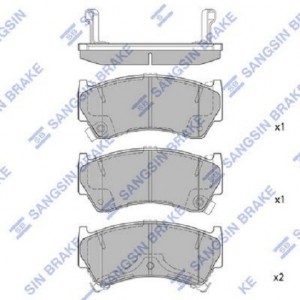 Колодки тормозные дисковые SP1122 SANGSIN