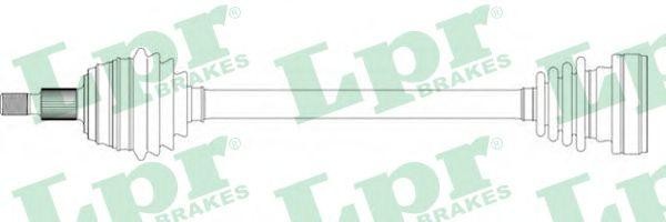 Приводной вал DS51065 LPR