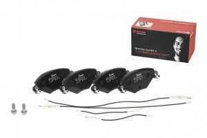 Комплект тормозных колодок, диско P61071 BREMBO
