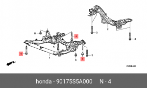 Деталь 90175S5A000 HONDA