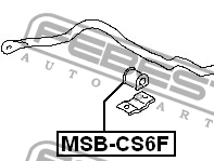 Втулка стабилизатора MSB-CS6F FEBEST