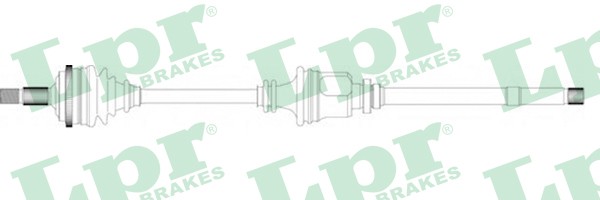 Приводной вал DS16067 LPR