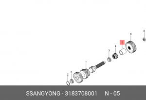 Деталь 3183708001 SSANG YONG