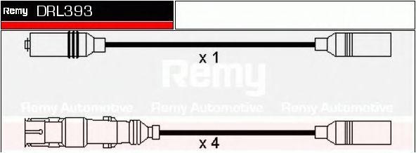Ккомплект проводов зажигания DRL393 DELCO REMY