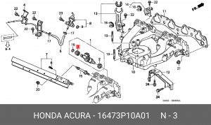 Деталь 16473P10A01 HONDA