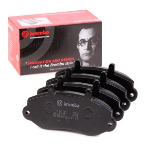 Комплект тормозных колодок, диско P68025 BREMBO