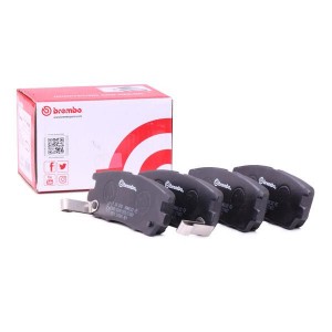 Комплект тормозных колодок, диско P54018 BREMBO