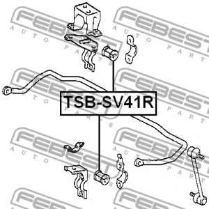 Втулка стабилизатора TSB-SV41R FEBEST
