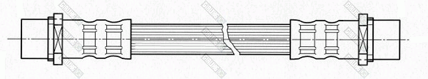 Тормозной шланг 9001421 GIRLING
