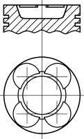Поршень 87-176907-00 NURAL