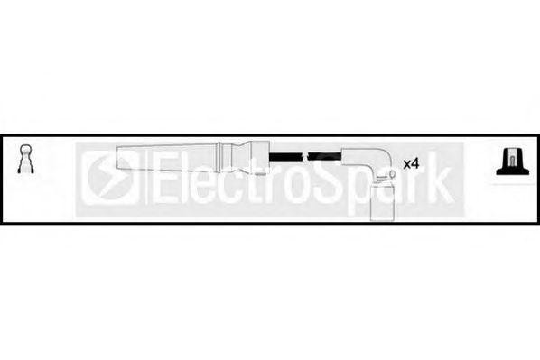 Ккомплект проводов зажигания OEK787 STANDARD