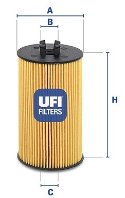 Масляный фильтр 2506400 UFI