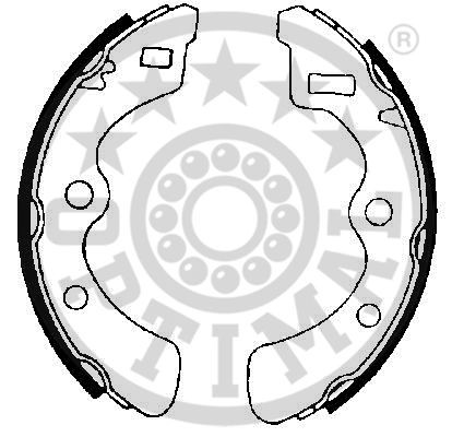 Комплект тормозных колодок BB-0610 OPTIMAL
