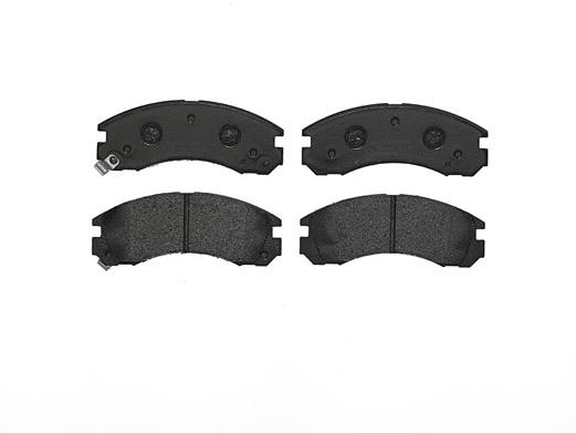 Комплект тормозных колодок, диско P54017 BREMBO