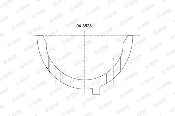 Подшипник 04-3528 GLYCO