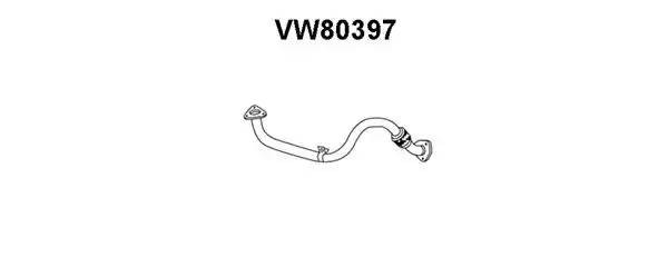 Выпускной трубопровод VW80397 VENEPORTE