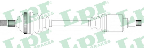 Приводной вал DS16082 LPR