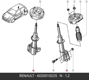 Деталь 6020010225 RENAULT
