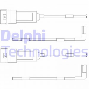 Сигнализатор, износ тормозных колодок LZ0114 DELPHI