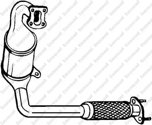 Катализатор 099719 BOSAL