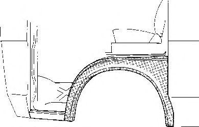 Боковина 5858155 VAN WEZEL