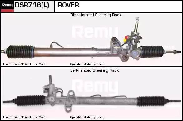 Рулевой механизм DSR716L DELCO REMY