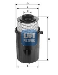 Топливный фильтр 26.628.00 UFI