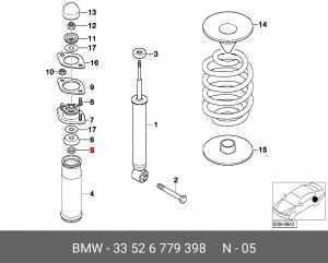 Шайба 33 52 6 779 398 BMW