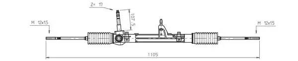 Рулевой механизм DSR543L DELCO REMY