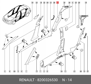Деталь 8200326530 RENAULT