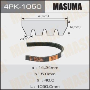 Ремень приводной 4PK-1050 MASUMA