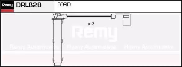Ккомплект проводов зажигания DRL828 DELCO REMY