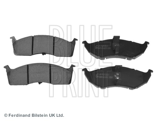 Комплект тормозных колодок, диско ADA104227 BLUE PRINT