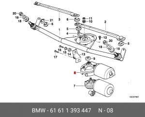 Покрышка 61 61 1 393 447 BMW