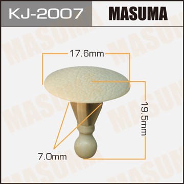 Клипса крепежная KJ2007 MASUMA