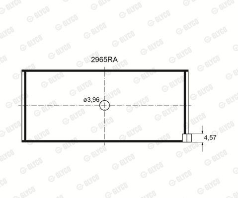 Подшипник 2965RA GLYCO