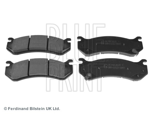 Комплект тормозных колодок, диско ADA104254 BLUE PRINT