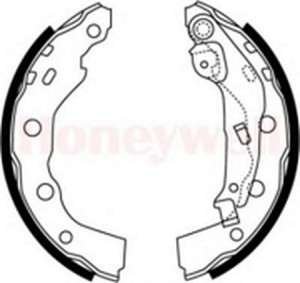 Комплект тормозных колодок 362425B BENDIX JURID